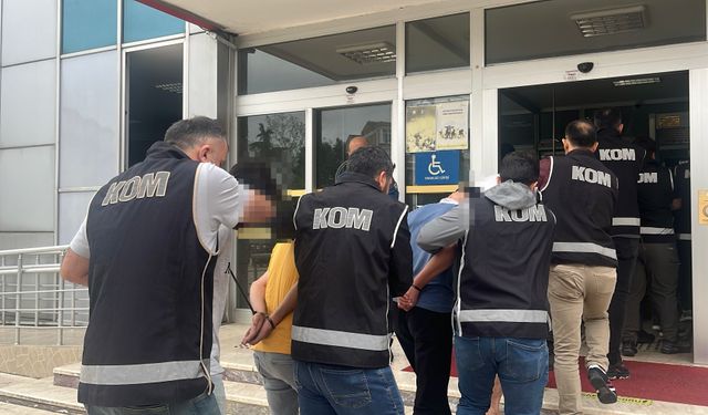 Ordu merkezli yasa dışı bahis operasyonunda 16 zanlı tutuklandı