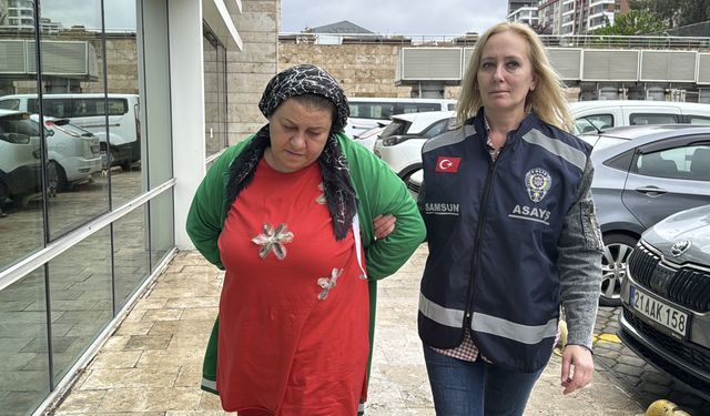Samsun'da komşusunun evinden ziynet eşyası çalan zanlı yakalandı