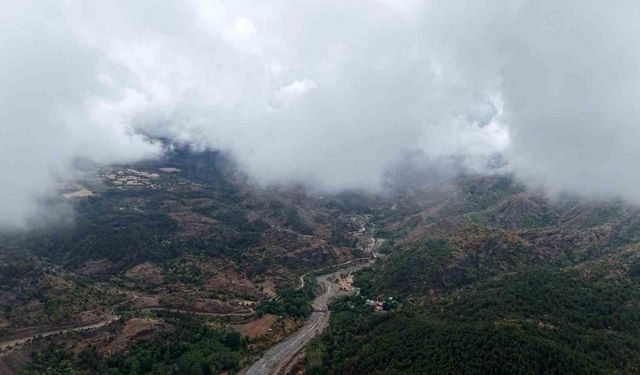 Kastamonu’da sis kartpostallık görüntüler oluşturdu