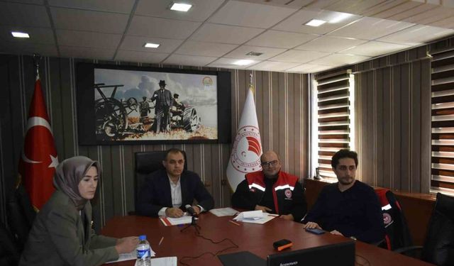 Tarımsal Üretim Planlamasının takibi hususunda toplantı yapıldı
