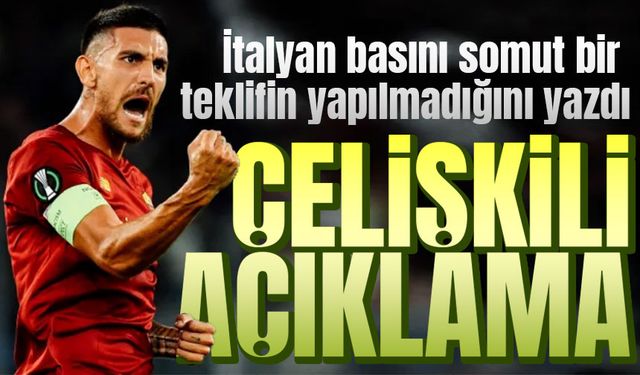 Trabzonspor’un Pellegrini Hamlesi Gerçekleşmedi! Roma’dan Çelişkili Açıklamalar