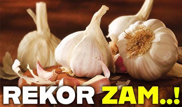 Toptan ve Market Fiyatlarında Rekor: Sarımsak Uçuşa Geçti