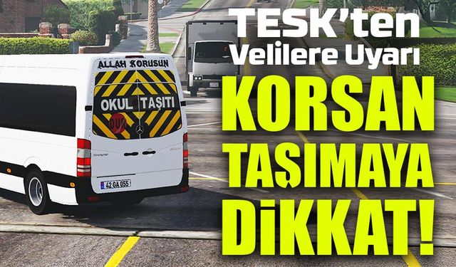 TESK Uyardı: Korsan Taşımacılığa ve Sağlıksız Gıdalara Dikkat!