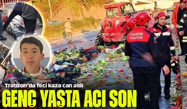 Trabzon Akçaabat’ta feci kaza: 16 yaşındaki Fırat Köse hayatını kaybetti