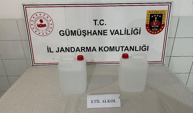 Kelkit’te Sahte Alkol Operasyonu: 1 Kişi Hakkında Soruşturma Başlatıldı