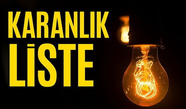 Trabzon’da Bugün Elektrik Verilmeyecek Yerler Belli Oldu: İşte O Liste…