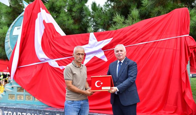 Trabzon’da “Bütün Şehitler Anılıyor” Programı: Ertuğrul Fırkateyni Anıtı Açıldı