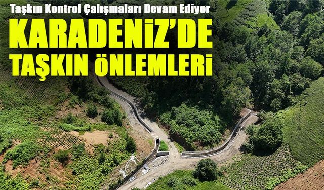 Serince Mahallesi’nde Taşkın Kontrol Çalışmaları Devam Ediyor