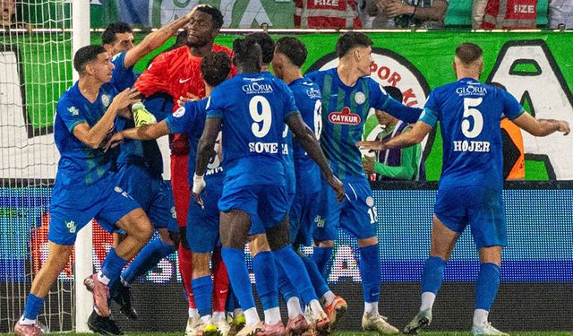 Çaykur Rizespor Kocaelispor Maçına Kilitlendi