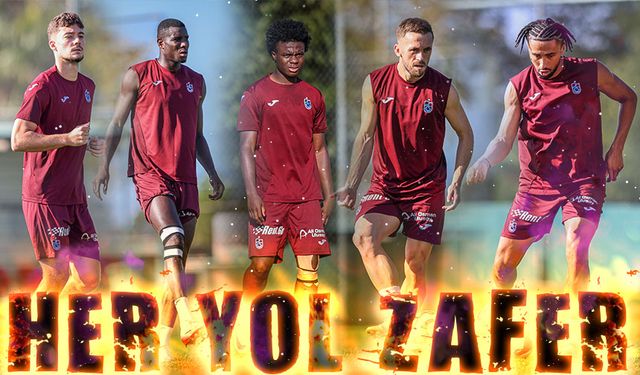 Trabzonspor, Fenerbahçe Derbisine Zafer Parolasıyla Hazırlanıyor