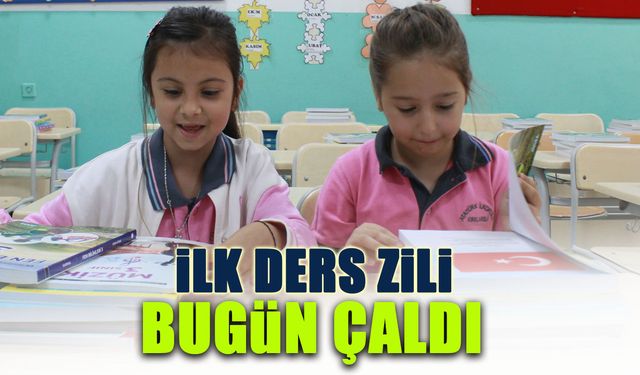 İlk Ders Zili Bugün Çaldı! Tema "Yeşil Vatan"
