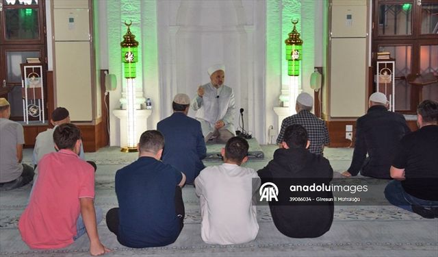 Giresun'da Mevlid-i Nebi Haftası etkinlikleri