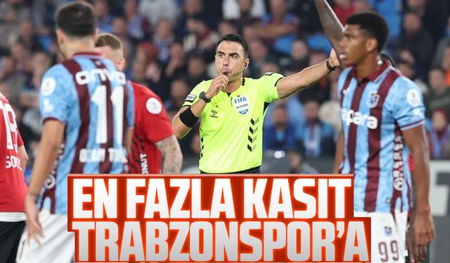 Trabzonspor Hakem Hatalarında Zirvede! Tepkiler Çığ Gibi Büyüyor