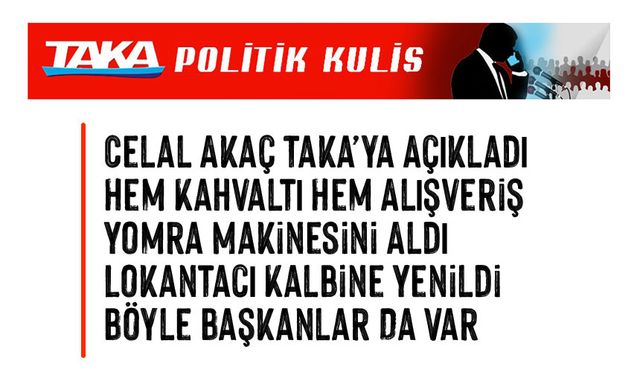 Celal Akaç’tan TAKA’ya Açıklama: “Yanlıca’daki Sorun Heyelan Kaynaklı”