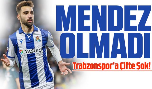 Trabzonspor’a Çifte Şok! Brais Mendez Vazgeçti, Elsnik de Yattı