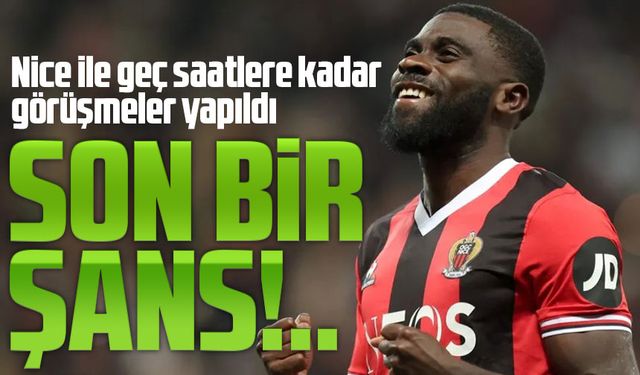 Trabzonspor’un Jeremie Boga Israrı Son Dakikaya Kadar Sürdü