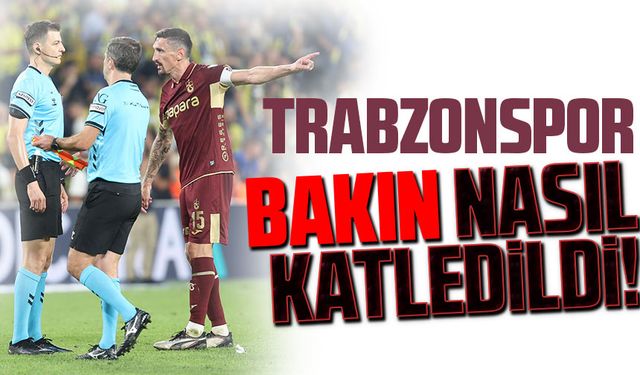 Trabzonspor’da Hakem Skandalları Bitmiyor: “Operasyon Mu Var?”