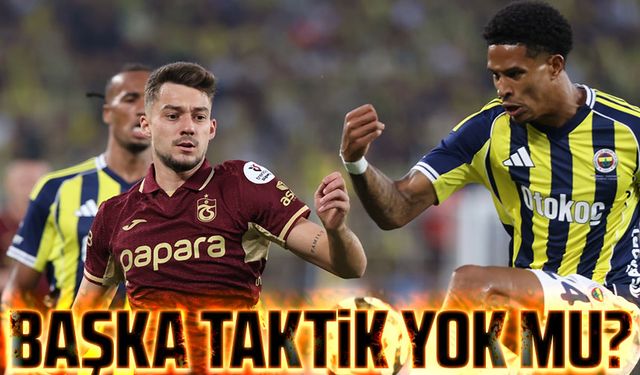 Trabzonspor’da Tek Plan Eleştirisi! Fatih Tekke’nin Sistemi Tartışılıyor