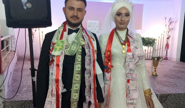 Akçaabat’ta Unutulmaz Düğün: Nisanur ve Ali Dünyaevine Girdi