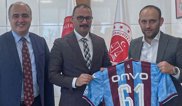 Trabzonspor’dan Adalet Komisyonu Başkanı’na Anlamlı Ziyaret