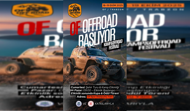 Of Offroad Festivali Başlıyor! 75 Yarışmacı Nefes Kesecek Mücadeleye Hazır