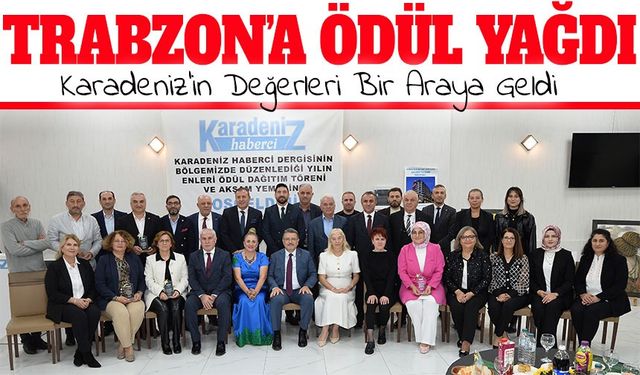 Karadeniz’de “Yılın En’leri” Gümüşhane’de Ödüllerini Aldı