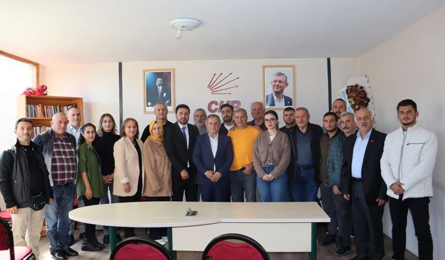 CHP Trabzon İl Başkanı Mustafa Bak, Araklı’da Teşkilatla Buluştu