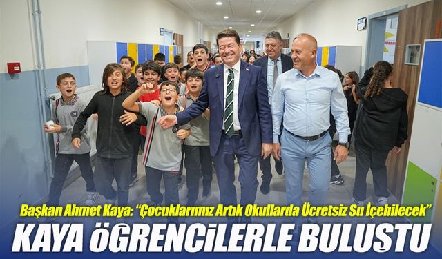 Ortahisar Belediyesi'nden Öğrencilere Temiz Su Desteği: Okullarda Su Sebili Projesi Başladı