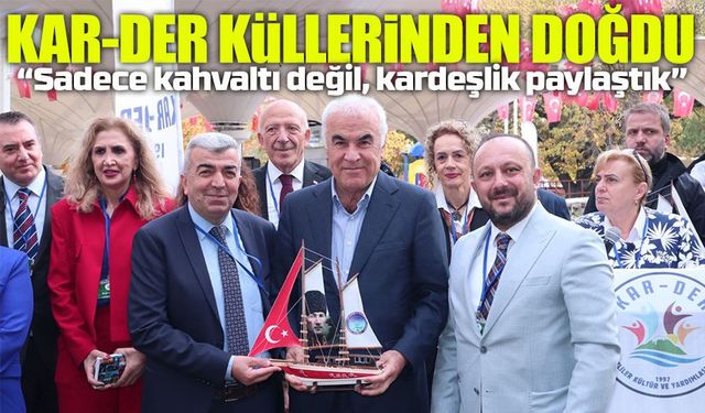 Karadenizliler KAR-DER buluşmasında kahvaltı masasında kenetlendi