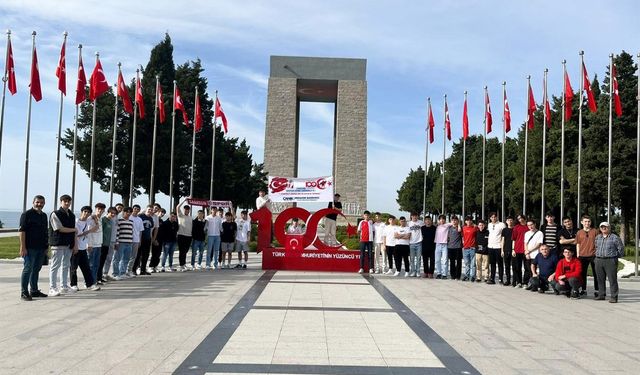 Canikli Öğrenciler Çanakkale'de! Tarihi Tanıdılar...