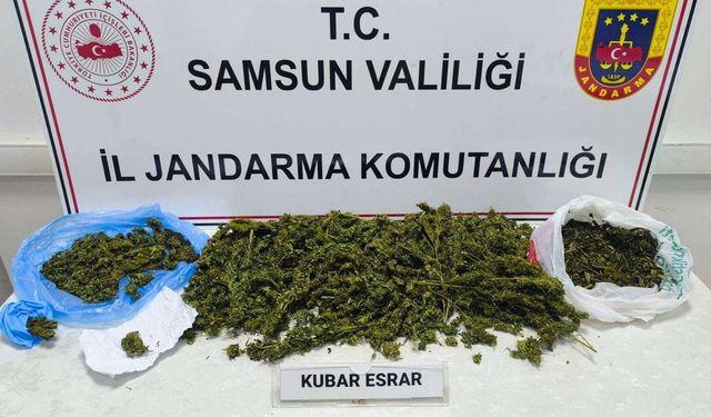 Çarşamba'da uyuşturucu operasyonunda 1 şüpheli yakalandı