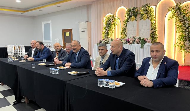 Salıpazarı Belediye Başkanı Karaca esnafla bir araya geldi