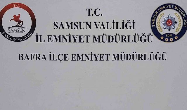 Bafra’da düğünde havaya ateş açan şahsa gözaltı
