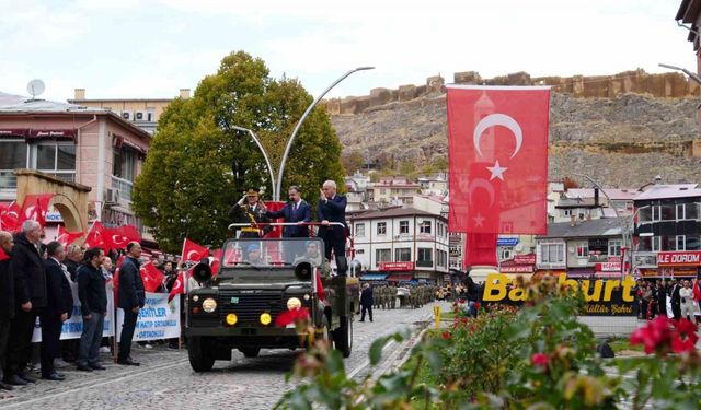 Bayburt’ta 29 Ekim Cumhuriyet Bayramı törenle kutlandı