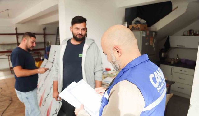 Canik’te işletmelere ruhsat denetimi