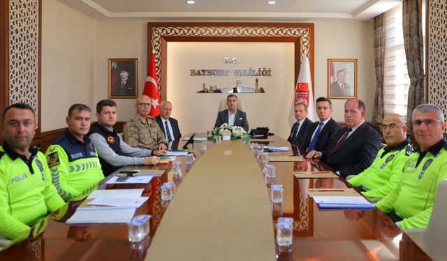 Karayollarında Trafik Güvenliği Toplantısı yapıldı