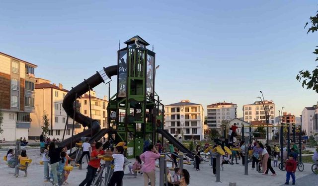 Kavak ilçesine yeni park