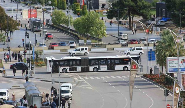 Samsun’da trafiğe kayıtlı araç sayısı 526 bini geçti