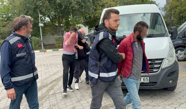Samsun’da uyuşturucu operasyonları: 3 gözaltı