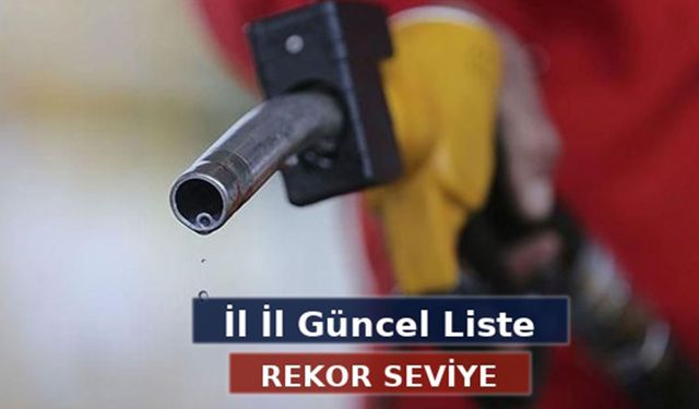 Pompa Fiyatları Bugün Rekor Seviyeye Çıktı: Trabzon Başta Olmak Üzere İl İl Güncel Liste