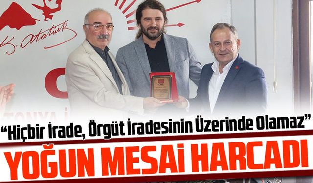 CHP Trabzon İl Başkanı Mustafa Bak: “Hiçbir İrade, Örgüt İradesinin Üzerinde Olamaz”