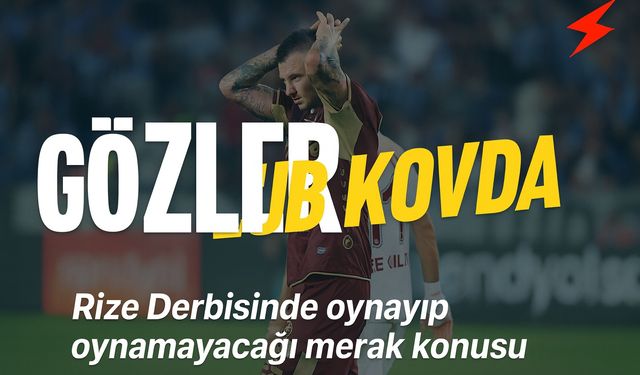 Trabzonspor’da Zubkov Belirsizliği! Rize Maçında Oynayacak mı?
