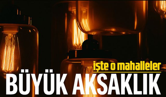 Trabzon’da Büyük Elektrik Kesintisi Şoku! Bu İlçenin Tüm Mahalleleri Etkilenecek