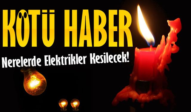 Trabzon’da Bugün Geniş Çaplı Elektrik Kesintisi! Akçaabat, Araklı ve Vakfıkebir Etkilenecek