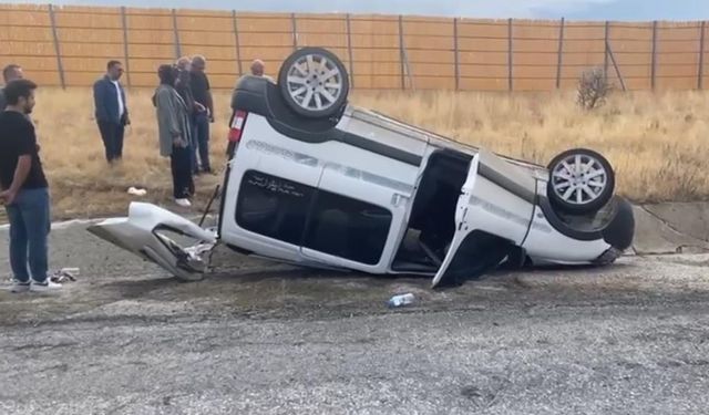 Erzincan-Gümüşhane Yolunda Feci Kaza: Takla Atan Otomobilde 4 Yaralı