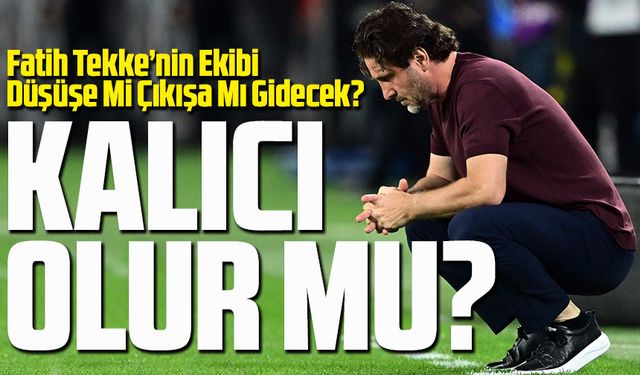 Trabzonspor Hem Hücumda Hem Savunmada Zirveye Oynuyor: Fatih Tekke’nin Ekibi Düşüşe Mi Çıkışa Mı Gidecek?