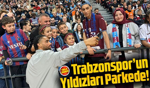 Trabzonspor’un Yıldızları Parkede! Onana, Folcarelli ve Onuralp Çevikkan Basketbol Takımına Destek Verdi