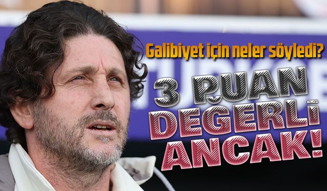 Fatih Tekke: “Bu 3 Puan Çok Değerli, Ancak Oyunumuzun Üzerine Koymamız Gerek”