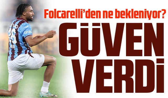 Trabzonspor’un değişmez ismi Folcarelli Yeni Transfer Gibi Parlıyor