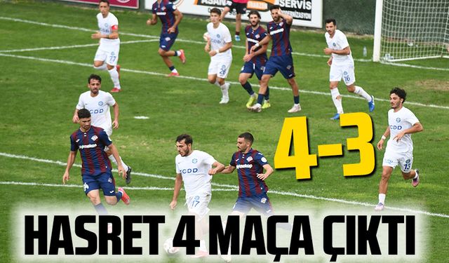 KCT 1461 Trabzon FK, İki Farkla Önde Olduğu Maçı 4-3 Kaybetti Galibiyet Hasreti 4 Maça Çıktı